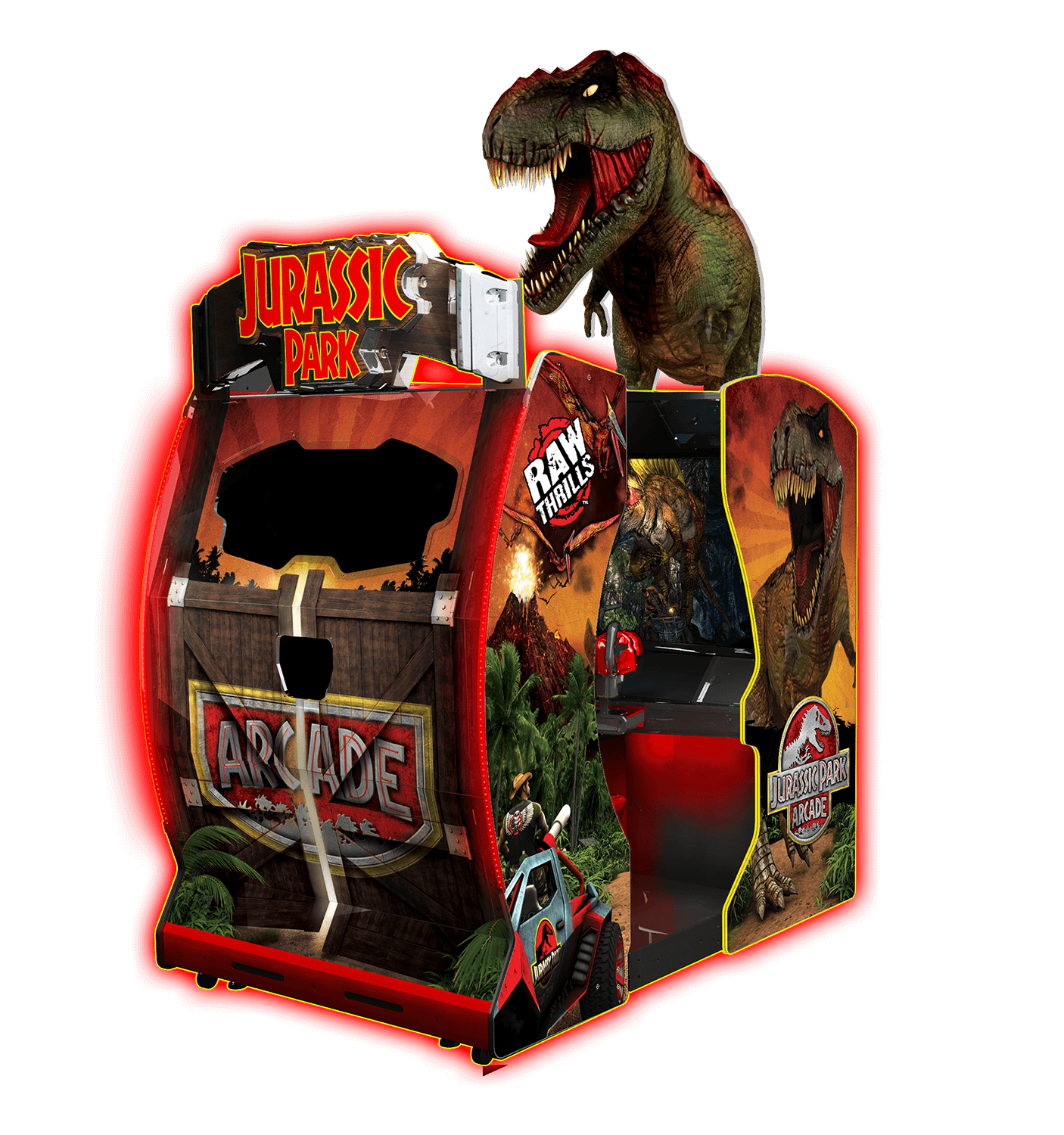 Jurassic Park Arcade 55″ Environmental SD