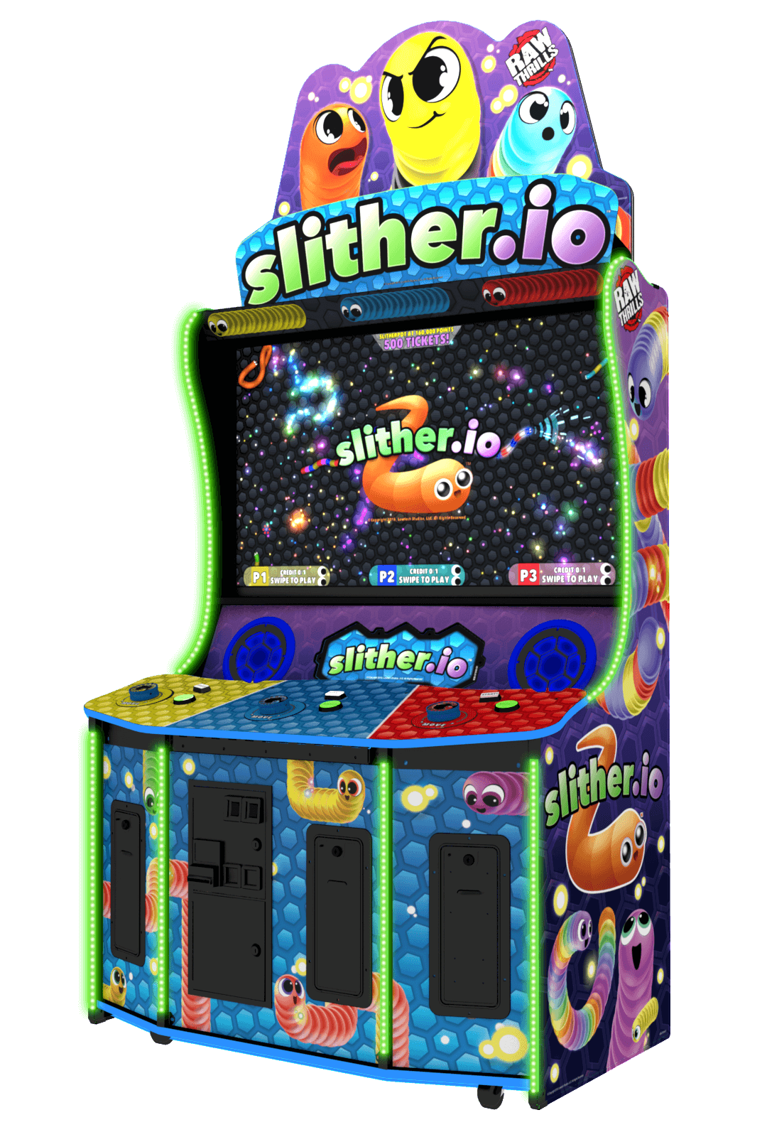 slither.io – Raw Thrills, Inc.