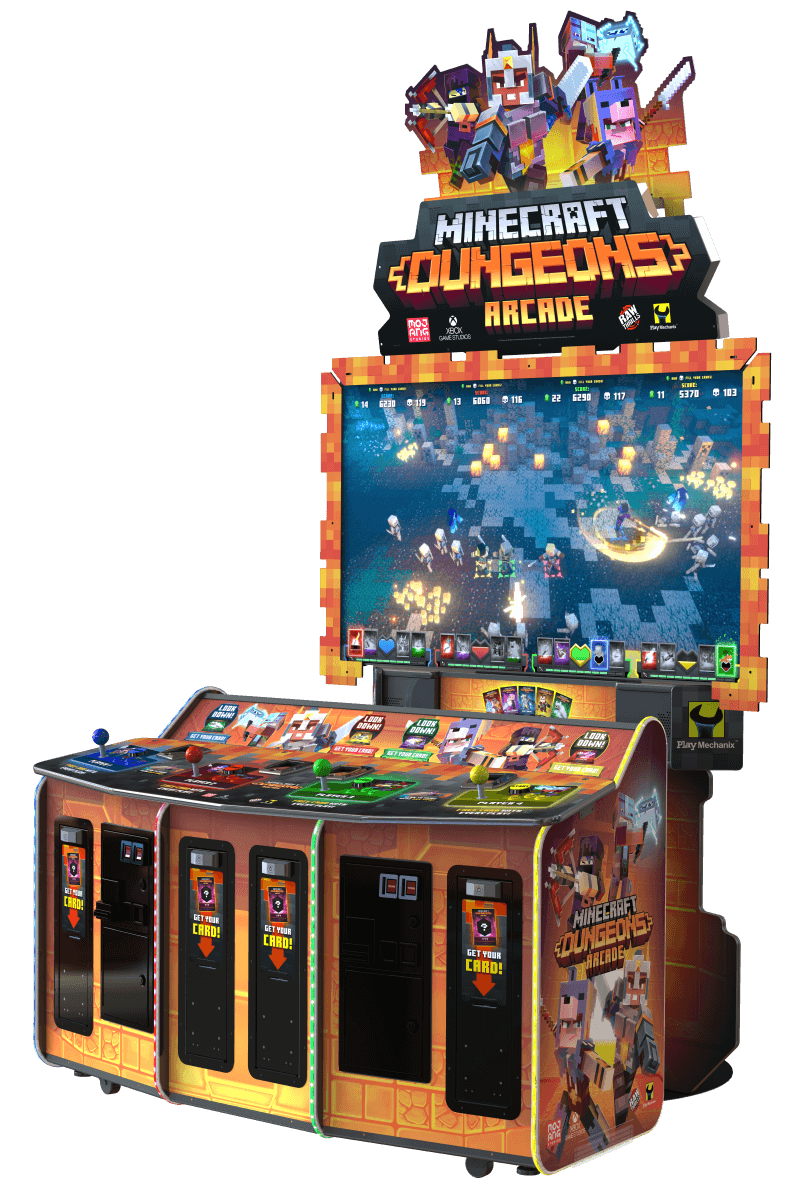 Minecraft Dungeons Arcade Announced: A Unique, Different Experience Of The  Game Built Into An Arcade Cabinet - mxdwn Games