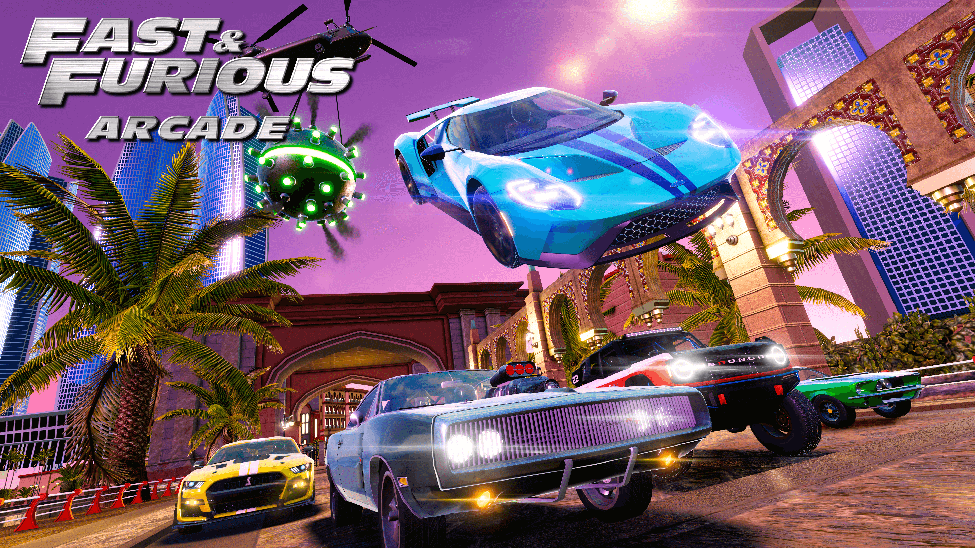 Fast and The Furious Arcade Driving Game