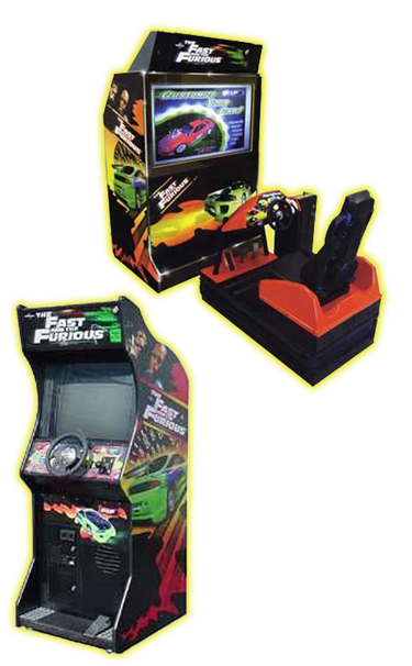 The Fast & The Furious Deluxe Arcade Machine